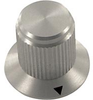 Knob;Instrumentation;Dia 0.685in;Shaft Sz 0.25in;Screw;Triangle;Clear Gloss;6-32 - 70126058 - Allied Electronics, Inc.