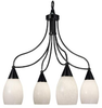 1360EBONY Mid. Chandeliers-Glass Down - 436477 - Capital Lighting, Inc.