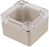 Small Enclosure, Abs, Beige/clear; Svhc Multicomp Pro - 28AH4174 - Newark, An Avnet Company