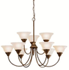 Mid. Chandeliers-Glass Up - 279320 - Light Center (The)