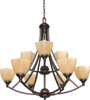 60-063 Mid. Chandeliers-Glass Up - 754998 - Capital Lighting, Inc.