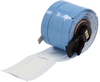 Brady PermaSleeve B-342 White Polyolefin Thermal Transfer Die-Cut Thermal Transfer Printer Sleeve - 0.645 in Width - 2 in Height - 0.125 in Min Wire Dia to 0.32 in Max Wire Dia - Single-Side Printable - 754473-55118 - R. S. Hughes Company, Inc.
