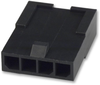 Connector Housing, Plug, 4 Way, Nylon; Product Range Amp Te Connectivity - 98K4242 - Newark, An Avnet Company