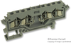 Terminal Block, Din Rail, 4 Position, 28-14Awg; No. Of Positions Wago - 29K0908 - Newark, An Avnet Company