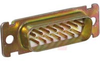 connector,d-sub,str plug,stamped contacts,solder cup termination,15 pin contact -- 70039593