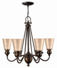 4166OB Mid. Chandeliers-Glass Up - 732854 - Capital Lighting, Inc.