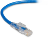 15FT Blue CAT6 550MHz Patch Cable UTP CM Locking Snagless - C6PC70-BL-15 - Black Box