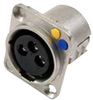 Connector, Xlr, Jack, 3 Position; Gender Deltron Components - 26M7731 - Newark, An Avnet Company