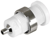 Conn, Banana, Jack, 25A, Solder, Wht; Gender Cal Test Electronics - 52AC2743 - Newark, An Avnet Company