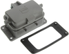 Bulkhead Housing, Size 10B, Metal; Heavy Duty Connector Type Harting - 04C8586 - Newark, An Avnet Company