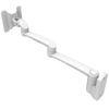 Monitor Mount, Tilt & Swivel, Double Arm, Wall Mount, Aluminum Alloy, White - AV-B30-41D243-76 - Southco