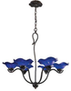 10184/6COB Mid. Chandeliers-Glass Up - 607151 - Capital Lighting, Inc.