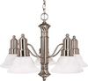 60-3182 Mid. Chandeliers-Glass Down - 429498 - Capital Lighting, Inc.