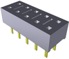 Connector, Rcpt, 10Pos, 2Row, 2.54Mm; Pitch Spacing Samtec - 85AC1853 - Newark, An Avnet Company