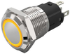 Panel Indicator, Yellow, 24V, Solder; Led Color Eao - 13AC6340 - Newark, An Avnet Company