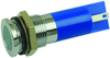 Panel Mount Indicator, Led, 14Mm, Blue, 3.2V; Led Color Apem - 15R9880 - Newark, An Avnet Company