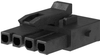 Connector Housing, Rcpt, 4Pos, 3Mm, Blk; Product Range Molex - 60AJ4929 - Newark, An Avnet Company
