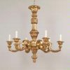 Carbonne Giltwood Chandelier - CL26/G - Vaughan Designs, Inc.