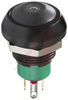 Switch; IP67 Sealed; PB; Momentary; Black Actuator and Red LED - 70066014 - Allied Electronics, Inc.