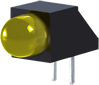 5MM RA.YEL.LED - WP1503CB/YD - Kingbright Corporation