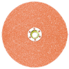 3M Cubitron II 987C Coated Ceramic Aluminum Oxide Quick Change Disc - 36 Grit - 4 1/2 in Diameter - 27469 - 051141-27469 - R. S. Hughes Company, Inc.