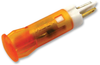 Led Panel Mount Indicator, Snap-In, Orange, 6 Mm, 12 Vdc, 20 Ma, 30 Mcd, Not Rated Rohs Compliant Apem - 94X2511 - Newark, An Avnet Company