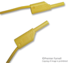 Test Lead, 4Mm Banana Plug To 4Mm Banana Plug, Yellow, 1 Kv, 32 A, 500 Mm Rohs Compliant Hirschmann Test And Measurement - 20T9356 - Newark, An Avnet Company