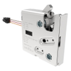 Electronic Rotary Push-to-Close Latch, Delayed Relock, Without Latch Status Microswitch, Non-sealed Connector, 1/4-20 Thread, Steel Housing, Nickel Plated - R4-EM-71-131 - Southco