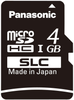 Micro-Sdhc Card, Nand, 4Gb, Class 10; Blank Media Flash Memory Type Panasonic - 51Y4031 - Newark, An Avnet Company