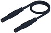 Test Lead, 4Mm Banana Plug, Black, 2M; Test Connector Type A Hirschmann Test And Measurement - 71AC0956 - Newark, An Avnet Company