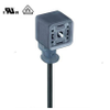 GAN - Molded Female Cordset, Form A, Contacts: 2+2PE, with Varistor (MOV) and YE LED, 24 V | 6 A, IP67; PUR Black, 3x0.50mm² (20AWG); cURus 2238 - GAN22LU-V24-226 - Belden Inc.