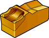 T-Max&reg; Q-cutter insert for slitting - 330.20-40-AA 4040 - Sandvik Coromant Co.