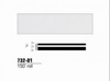 3M Scotchcal 73201 White Striping Automotive Tape - 1/8 in Width x 150 ft Length - 2 mil Thick - 051141-73201 - R. S. Hughes Company, Inc.