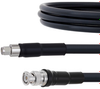 SMA Male (Plug) to BNC Male (Plug) Cable LMR-400 Coax Up To 4 GHz, 1.5 VSWR in 120 Inch with Times Microwave Connectors - FMCA1967-120 - Fairview Microwave Inc.