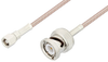 SMC Plug to BNC Male Cable 72 Inch Length Using RG316 Coax, LF Solder, RoHS - PE3C2599LF-72 - Pasternack