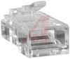 CONNECTOR,RJ45 MODULAR PLUG,CATEGORY 5,FOR ROUND TWISTED PAIR SOLID CABLE - 70000513 - Allied Electronics, Inc.