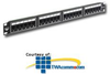 ICC 24-Port CAT 6 Component-Rated Patch Panel - ICMPP0246C - TelephoneStuff.com