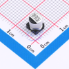 Capacitors >> Aluminum Electrolytic Capacitors - SMD -- 126RV0110 - Image