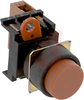 Switch,Pushbutton,NON-Illuminated,MOM.CONTACT,ROUND EXTENDED, RED, 1NC - 70179985 - Allied Electronics, Inc.
