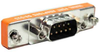 DB9 Male to DB25 Male Adapter Mini Type Low Profile - 31D1-26100 - SFCable.com