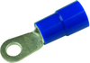 Terminal, Ring Tongue, 1/4In, Crimp Blue; Stud Size - Metric Multicomp Pro - 34P2296 - Newark, An Avnet Company