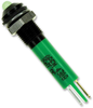 Panel Mount Indicator, Led, 6Mm, Green, 2.2V; Led Color Apem - 16R0097 - Newark, An Avnet Company