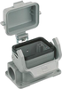 Heavy Duty Housing, 16B, 1 Lever, Alum; Heavy Duty Connector Type Harting - 51AC2792 - Newark, An Avnet Company