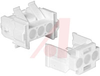 Connector, Soft Shell; Universal MATE-N-LOK II; 3; Receptacle (Cap); Nylon - 70087365 - Allied Electronics, Inc.