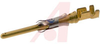 Contact; Pin; 16; Brass; Signal; Gold (15) over Nickel (50); 18-16 AWG; Crimp - 70082920 - Allied Electronics, Inc.
