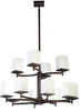 6084-12-86 Mid. Chandeliers-Glass Up - 606455 - Capital Lighting, Inc.