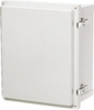 Enclosure, Hinged, Opaque, Screw Cover With SS Lockable Latch -- ARCA-JIC AR10106CHSSL - Image