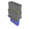 Rectangular Cable Assemblies - SFSD-07-28-G-19.69-S-ND - DigiKey