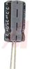 Capacitor, Al Electrolytic;2.2uF;250VDC;+/-20%;Radial;6.3mmDia.;11mmL;30mA;15% - 70186457 - Allied Electronics, Inc.