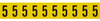 34 Series Indoor Numbers and Letters - 3430-5 - Brady Corporation